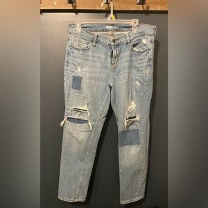 Boyfriend style jeans